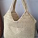 Сумка-шоппер. Сумка-шоппер. Knitted basket. Ярмарка Мастеров.  Фото №4