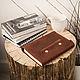Diary made of genuine leather on rings with magnetic buttons. Notebooks. Ptaho (Ольга). My Livemaster. Фото №5