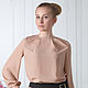 105: Шелковая блузка женская, Блузки, Москва,  Фото №1