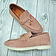 Order Loafers for women, made of natural suede, custom tailoring!. SHOES&BAGS. Livemaster. . Loafers Фото №3
