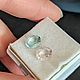 Морганит и аквамарин. Готовая пара. 3,02ct. Бусины. Астрологический подбор камней. Ярмарка Мастеров.  Фото №5