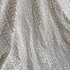 Mesh with sequins and pearls. Silver rain, Fabric, Kurganinsk,  Фото №1