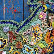 Аксессуары handmade. Livemaster - original item Shawl crocheted 