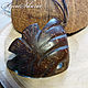 Carved coconut pendant 'My fish', Pendant, Irkutsk,  Фото №1