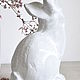 Figurine Hare concrete Provence garden rabbit. Figurines. Decor concrete Azov Garden. My Livemaster. Фото №4