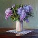 oil painting lilac, Pictures, Vyshny Volochyok,  Фото №1