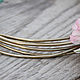 Order 3,0mm, brass wire (50 cm length). creative_work. Livemaster. . Wire Фото №3