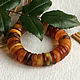 Order Bracelet from solid Baltic amber, 43 g. Mark Amberstein, sale amber products. Livemaster. . Bead bracelet Фото №3