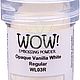 В наличии! WL03R Пудра для эмбосc. Opaque Vanilla White (O) от WOW!, Эмбоссинг, Зеленоград,  Фото №1