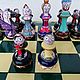 Gift chess, large made of wood ' Rick and Morty'. Chess. Anna Fekolkina chess-souvenirs. My Livemaster. Фото №4