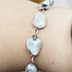 Chain Bracelet: with Dominique larimar. Chain bracelet. Selberiya shop. My Livemaster. Фото №5