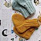 Socks for kids knitted wool (Merino Laika). Socks and tights. Natalya_Sholokhova. My Livemaster. Фото №6