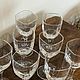 Винтаж: Старинные бокалы Cristal d’Arques-Durand, модель Chambéry, Франция. Стаканы винтажные. Brocante chez Alla. Ярмарка Мастеров.  Фото №6