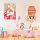 Pink Mosaic Painting Mom and Kids / Mom and Kids. Pictures. House of the Sun (irina-bast). My Livemaster. Фото №4