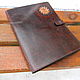 Leather folder for papers, Folder, Kineshma,  Фото №1