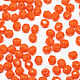 50шт 3мм Чешские граненые бусины Оранжевые Fire polished beads, Бусины, Екатеринбург,  Фото №1