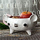 sweets bowls: Mouse - hazel, Gravy Mouse. Candy Dishes. alisbelldoll (alisbell). Online shopping on My Livemaster.  Фото №2