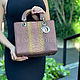 Bag leather Python, Classic Bag, Moscow,  Фото №1