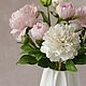 Заказать Букет с белыми и розовыми пионами. Елена Щеглова (art-flowers). Ярмарка Мастеров. . Композиции Фото №3