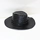 Hat leather. Western Hat. SMPRX10, Hats1, St. Petersburg,  Фото №1