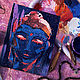 Картина с Буддой "Медитация" Йога Декор. Картины. Картина от Ани. Интернет-магазин Ярмарка Мастеров.  Фото №2