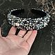 Заказать Ободок со стразами и хрусталём, в наличии, ширина 4 см. Anna-jewerly--1. Ярмарка Мастеров. . Ободки Фото №3