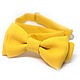 Tie a yellow solid. Ties. Super Bow Ties. Online shopping on My Livemaster.  Фото №2
