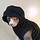 Одежда для кошек "Толстовка  с мехом "Жилет". Одежда для питомцев. Happy-Sphynx. Интернет-магазин Ярмарка Мастеров.  Фото №2