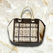 Сумки и аксессуары handmade. Livemaster - original item Original handbag made of genuine Python leather. Handmade.