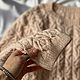 Свитер с косами. Свитеры. MY FLOWER KNITTING. Интернет-магазин Ярмарка Мастеров.  Фото №2