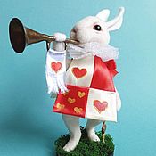 Куклы и игрушки handmade. Livemaster - original item White Rabbit. Handmade.