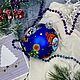 The ball 'Snowman and Bunny', Christmas decorations, Moscow,  Фото №1