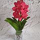 Орхидея Ванда из фоамирана. Цветы. Natashaflowers_decor. Интернет-магазин Ярмарка Мастеров.  Фото №2