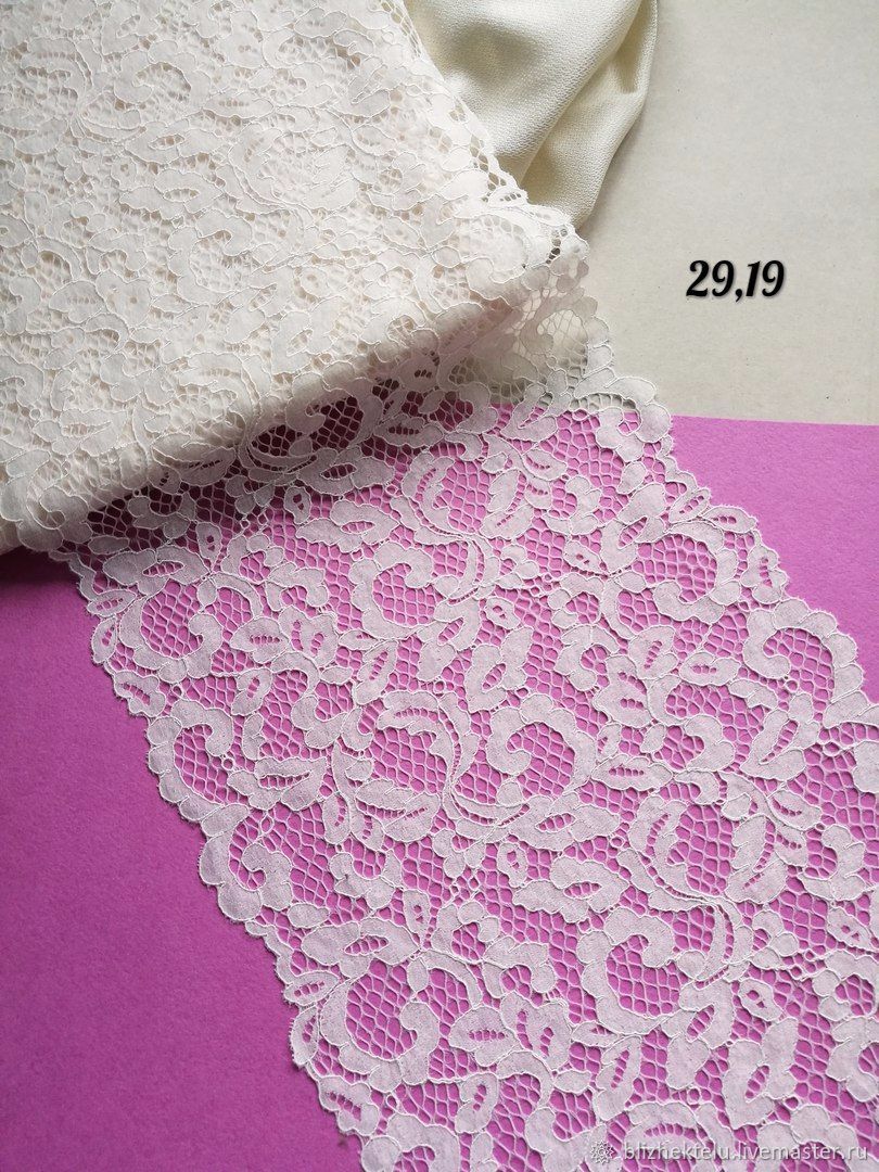 Мягкое кордовое кружево. Артикул 29,19 купить в интернет-магазине ...