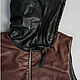 Men's outerwear: Insulated leather vest. Mens outerwear. Lollypie - Modiste Cat. My Livemaster. Фото №4