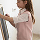 Заказать Жилетка для девочки   классическая вязаная. VA kids knitwear. Ярмарка Мастеров. . Жилет Фото №3