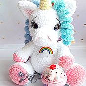 Куклы и игрушки handmade. Livemaster - original item Rainbow Unicorn. Handmade.
