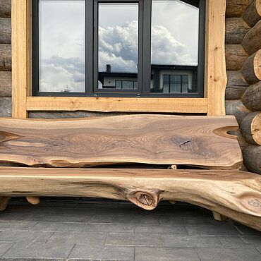 Дача и сад ручной работы. Ярмарка Мастеров - ручная работа Скамья из дерева. Handmade.