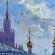 Этюд маслом «Хитровская площадь. Москва». Картины. Елена Шведова Живопись в радость!. Ярмарка Мастеров.  Фото №5