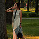 Linen Dress «Rune». Dresses. mongolia. My Livemaster. Фото №5
