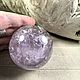 Аметист шар, 67мм. "Хрустальный". Шар. Seven Minerals. Ярмарка Мастеров.  Фото №4