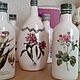 Декоративные бутылки Botanica. Бутылки. Надежда (DIna55). Ярмарка Мастеров.  Фото №4