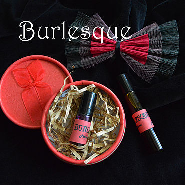 Косметика ручной работы. Ярмарка Мастеров - ручная работа Духи: "Burlesque", натуральные, авторские, 10 мл.. Handmade.