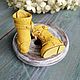 Boots for Blythe doll (color - bright yellow). Clothes for dolls. Olga Safonova. My Livemaster. Фото №5