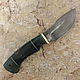 Knife 'Puma-1' h12mf stab.karelka of the groove. Knives. Artesaos e Fortuna. Online shopping on My Livemaster.  Фото №2
