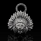 Украшения handmade. Livemaster - original item Indian pendant / keychain. Handmade.