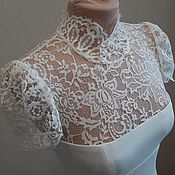 Элегантное свадебное платье миди