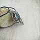 Кулон с лабрадором wire wrap. Кулон. Selena Di украшения wire wrap. Ярмарка Мастеров.  Фото №4
