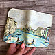 The cover of the passport a series of 'City and country, Italy, Venice', Passport cover, Obninsk,  Фото №1