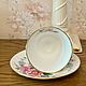 Чайная пара с пионами!  Duchess. Англия. Чайные пары. Vintage_shop. Интернет-магазин Ярмарка Мастеров.  Фото №2